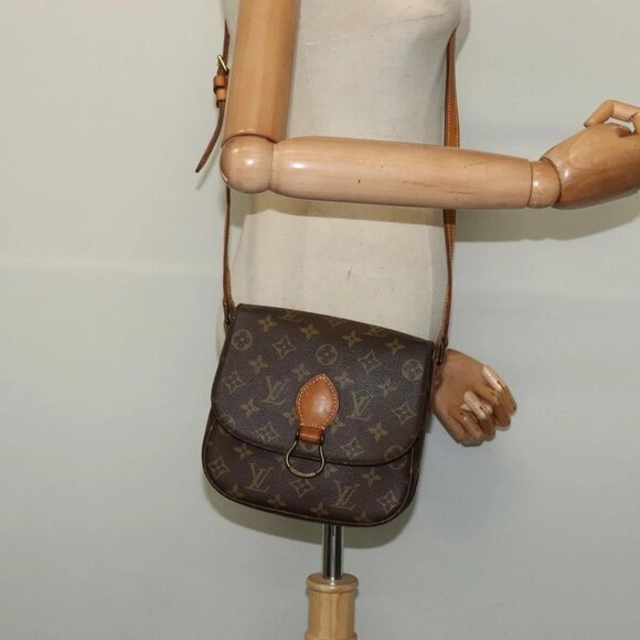 LOUIS VUITTON Monogram Saint Cloud MM Shoulder Bag M51243 LV Auth ep10809 - Picture 1 of 16
